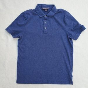 Michael Kors Blue Polo Short Sleeve Shirt